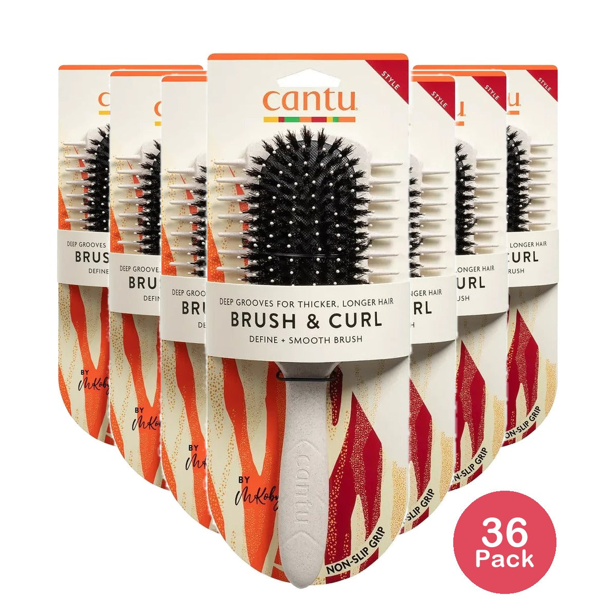 Cantu Curl Defining Styling Hair Brush nan (Pack of 36)