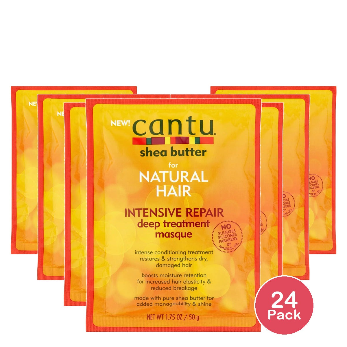 Cantu Intensive Repair Deep Treatment Masque 1.75 oz (Pack of 24)