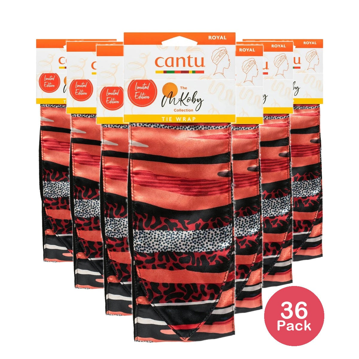 Cantu MKoby Classic Collection Fashion Tie Headband (Pack of 36)