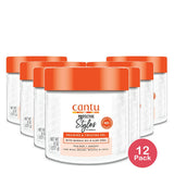 Cantu Protective Styles by Angela Braiding & Twisting Gel with Marula Oil & Aloe 8 Oz (Pack of 12)