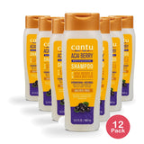 Cantu Revitalizing Shampoo with Acai Berry and Shea Butter (Pack of 12) 13.5 fl. Oz