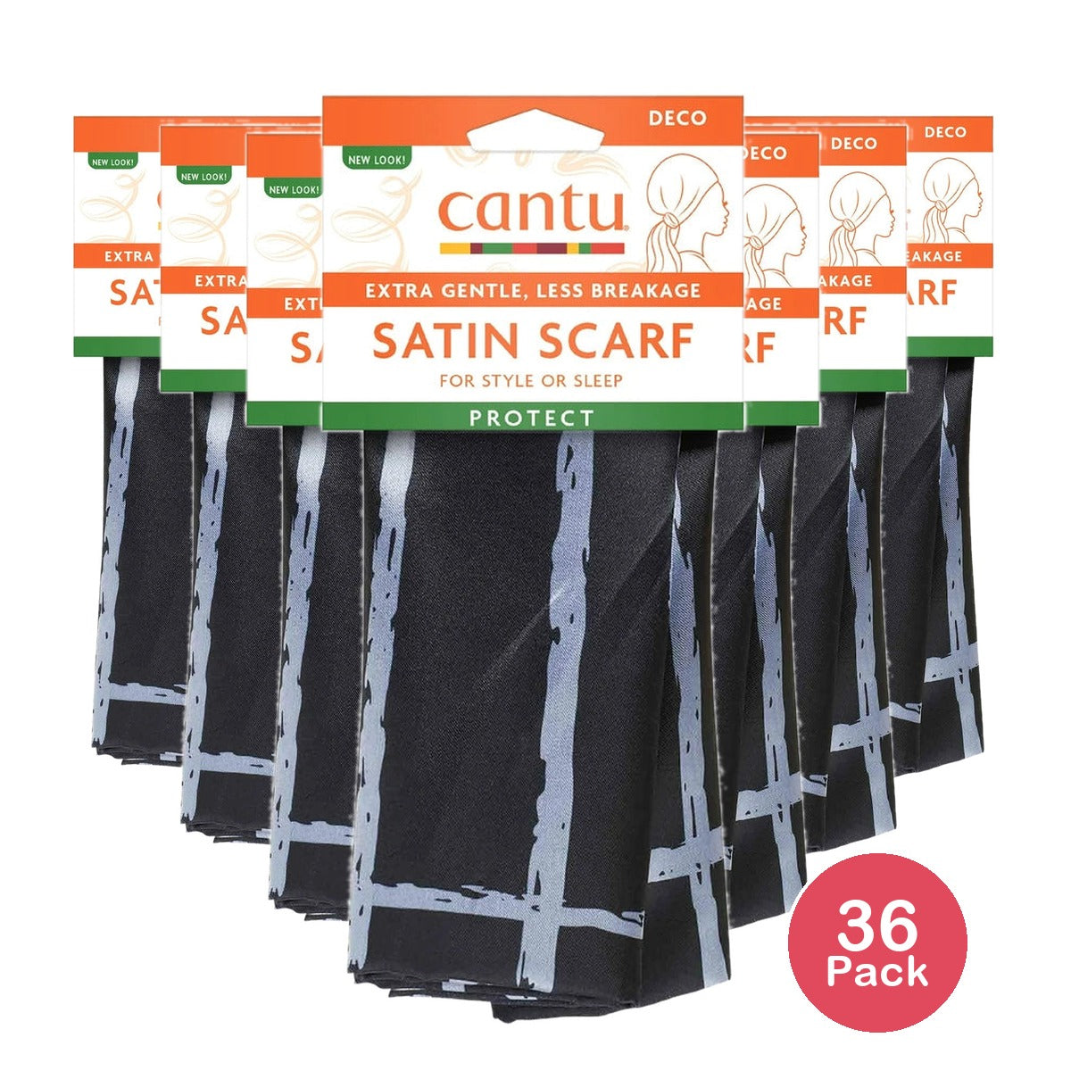 Cantu Satin Scarf Deco Pattern (Pack of 36)