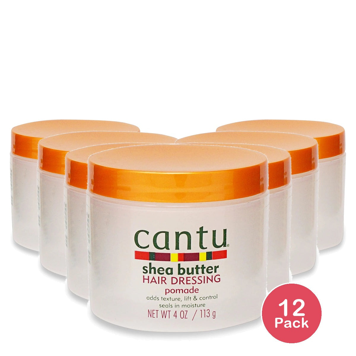 Cantu Shea Butter Hair Dressing Pomade (Pack of 12) 4 Oz