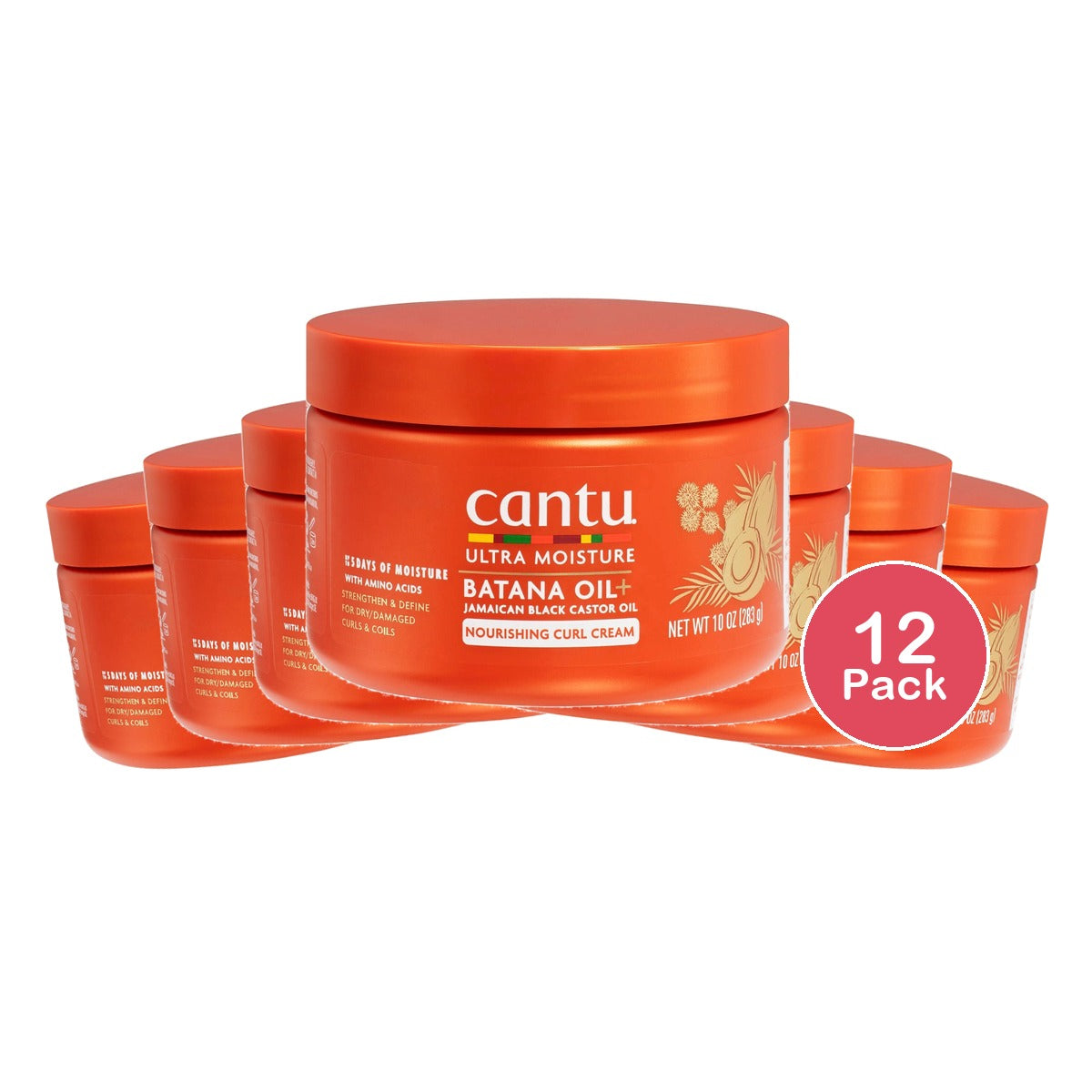 Cantu Ultra Moisture Curling Cream 10 Fl Oz (Pack of 12)