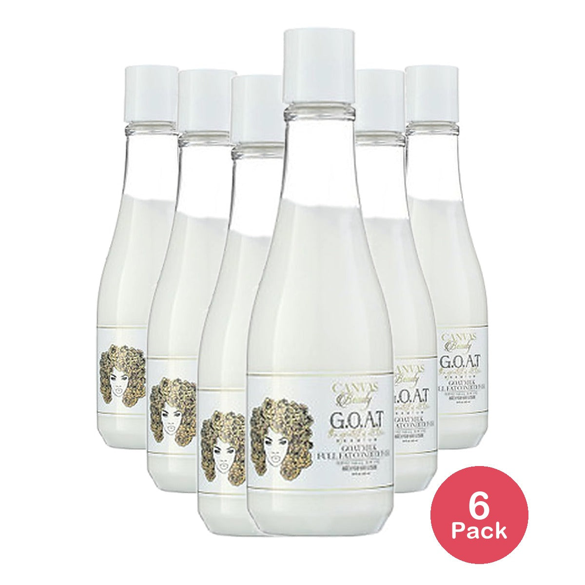 Canvas Beauty Goat Milk Full Fat Conditioner 8 Oz (Pack of 6)