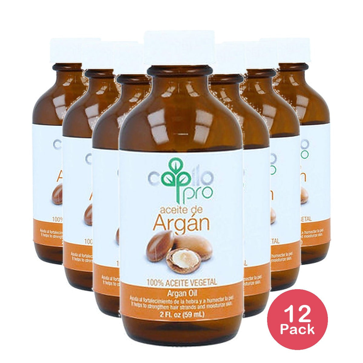 Capilo Pro Argan Oil 2 Oz (Pack of 12)