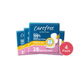 Carefree Ultra Thin Regular Pads with Wings - (Pack of 4)