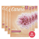 Caress Daily Silk Moisturizing Soap 3.75 Oz (Pack of 9)
