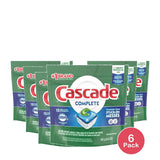Cascade Complete Dishwashing Cleaner 6.8Oz (Pack of 6)