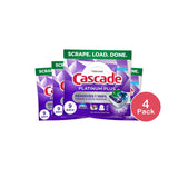 Cascade Platinum Plus Dishwasher Pods Fresh 9 Count (Pack of 4)