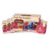 Celestial Seasonings Fruit Tea Sampler Herbal Tea 1.4Oz (Pack Of 6)