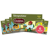 Celestial Seasonings Sleepytime Natural Herb Tea 20 Bags 2.6Oz (Pack Of 6)