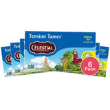 Celestial Seasonings Tension Tamer Natural Herbal Tea 20 Bags 2.6Oz (Pack Of 6)