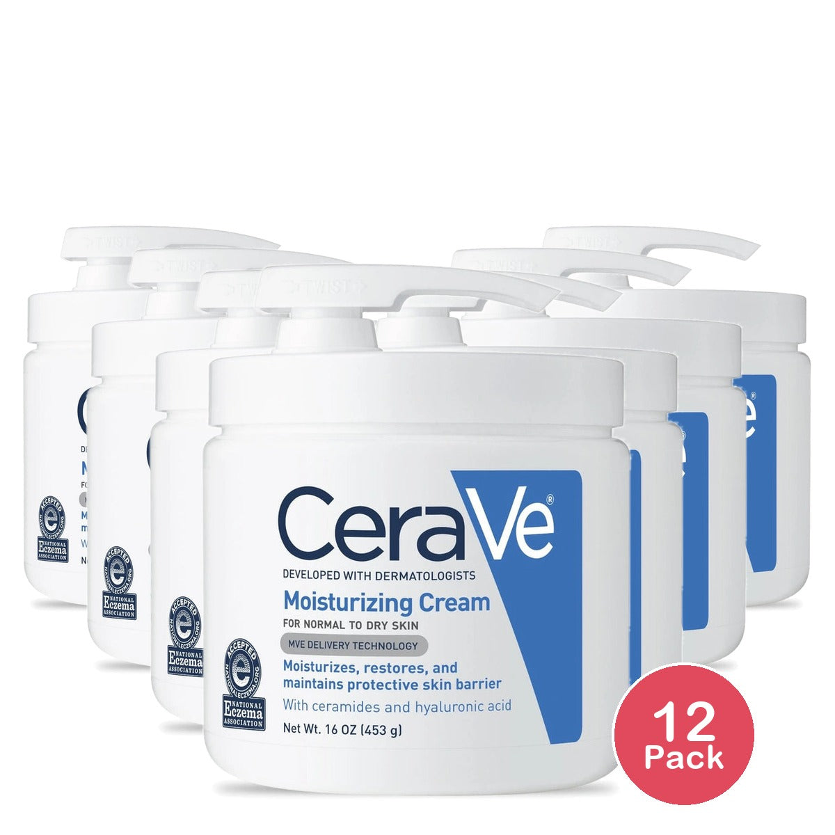 CeraVe MOISTZR CRM PUMP 16OZ