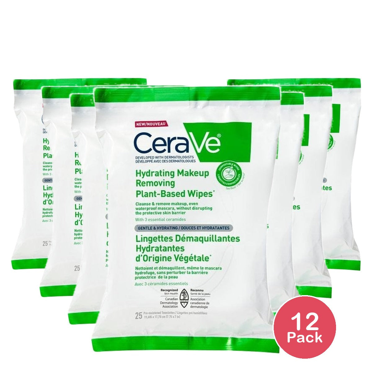 CeraVe M/UP REMOVER WIPES 25CT