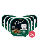Cesar Canine Cuisine Turkey in Meaty Juice 3.5Oz (Pack of 12)