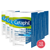 Cetaphil Deep Cleansing Bar 4.5 Oz (Pack of 12)