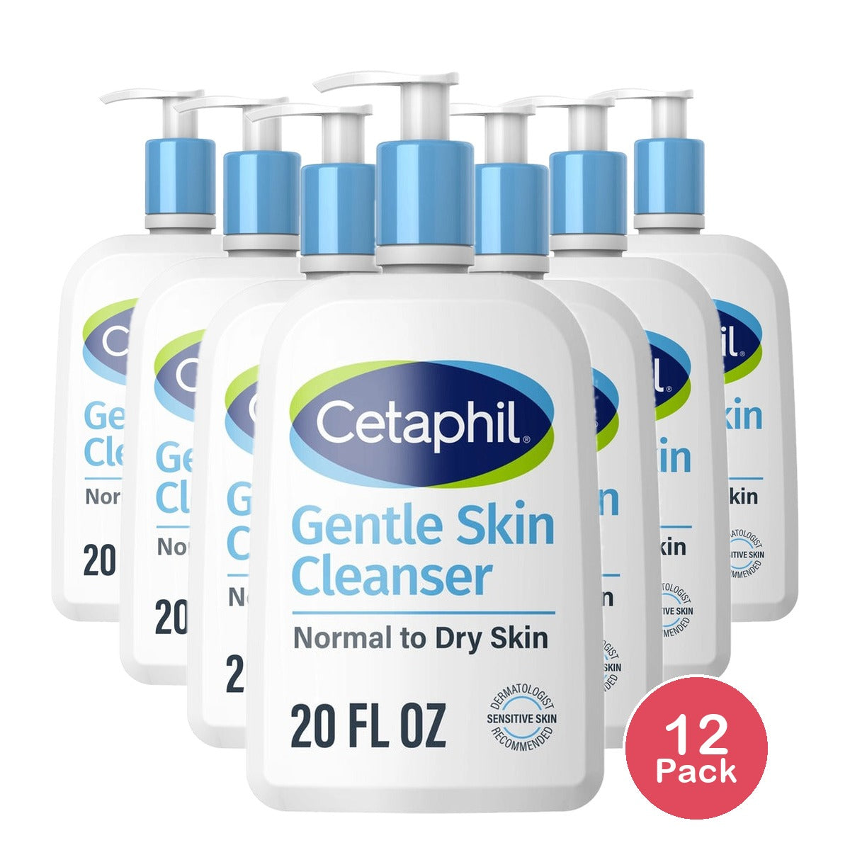 Cetaphil Gentle Cleanser 20 Oz (Pack of 12)