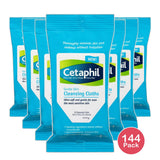 Cetaphil Gentle Skin Cleansing Cloths Sensitive Skin Fragrance Free 9.59oz (Pack of 144)