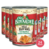Chef Boyardee Mini Ravioli 15Oz (Pack of 24)