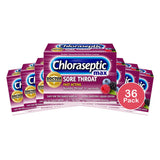 Chloraseptic Max Strength Sore Throat Relief Lozenges Wild Berries 15 ea 3oz (Pack of 36)