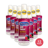 Chloraseptic Max Strength Sore Throat Spray Wild Berries 4Oz (Pack of 12)