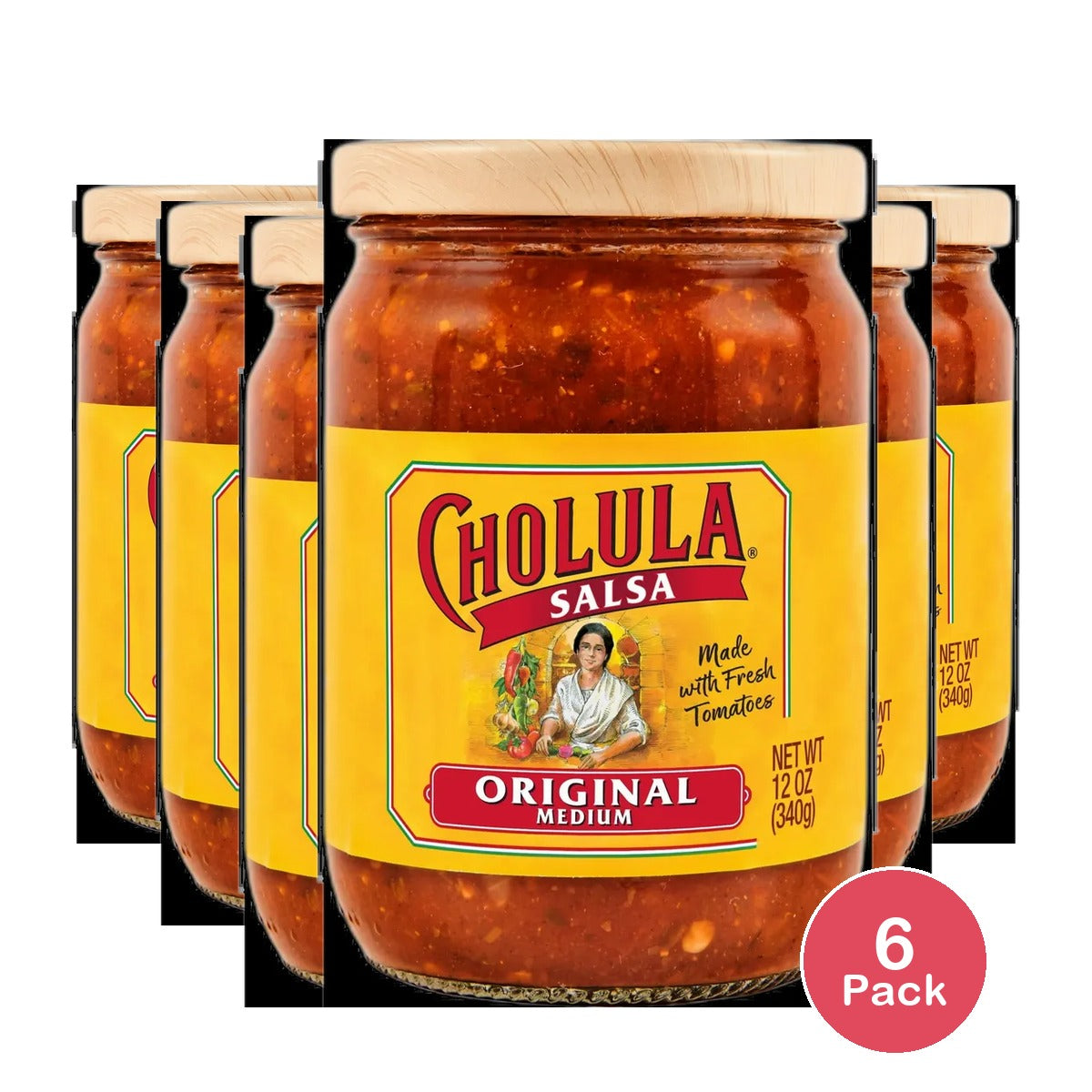Cholula Original Salsa 12 oz (Pack of 6)