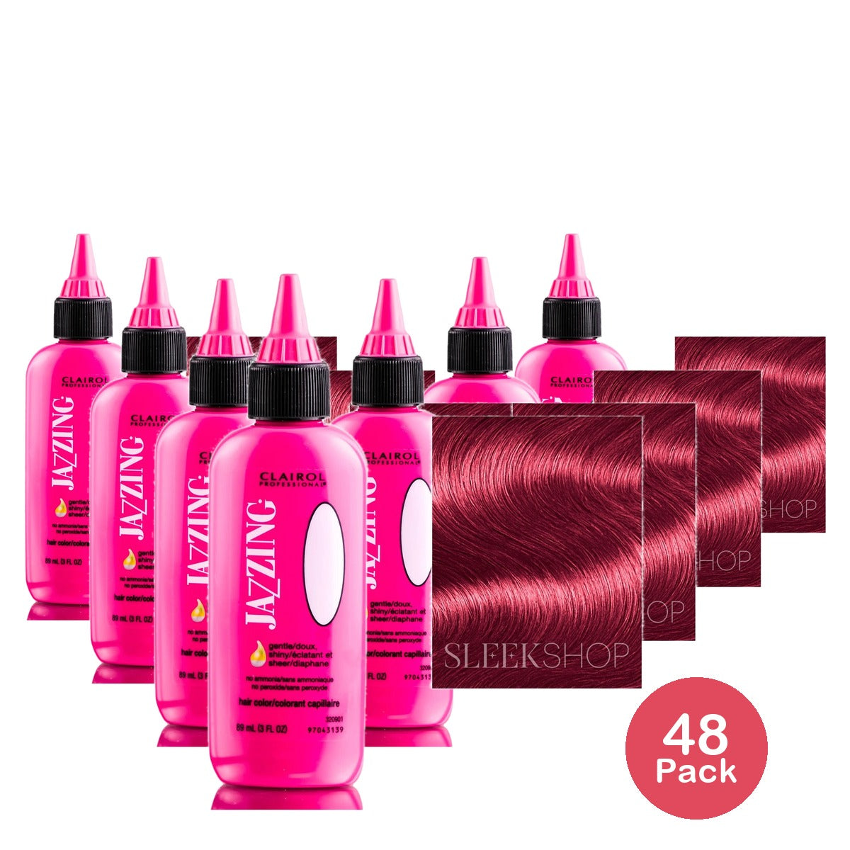Clairol Jazzing Semi-Permanent Hair Color 3 Oz (Pack of 48)