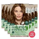 Clairol Natural Instincts Hair Color 6G Light Golden Brown 5.85Oz (Pack of 12)
