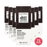 Clairol Professional Liquicolor for Permanent Hair Color Dark Shades 2 Fl. Oz (Pack of 72)