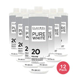 Clairol Pure White 20 Volume Creme Developer 16 Oz (Pack of 12)