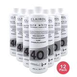 Clairol Pure White 40 Volume Creme Developer 16 Oz (Pack of 12)