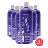 Clairol Shimmer Lights Blonde Toning Conditioner 31.5 Oz (Pack of 6)