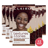Clairol Textures & Tones Permanent Hair Dye 1.0 Ea (Pack of 12)
