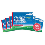 Claritin 24 Hour Non-Drowsy Allergy Liqui-Gels 10 mg 10 Count 0.711oz (Pack of 36)