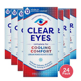 Clear Eyes Cooling Comfort Redness Relief Eye Drops0.5Oz (Pack Of 24)