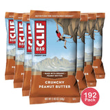 Clif Bar Crunchy Peanut Butter Energy Bar 2.4 Oz (Pack of 192)