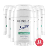 Clinical Strength Smooth Solid Women's Antiperspirant & Deodorant Sensitive Hypo 1.6 OZ(Pack of 12)