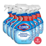 Clorox Clean Up All Purpose Cleaner with Bleach Spray Bottle Rain Clean Scent 32Oz (Pack of 9)