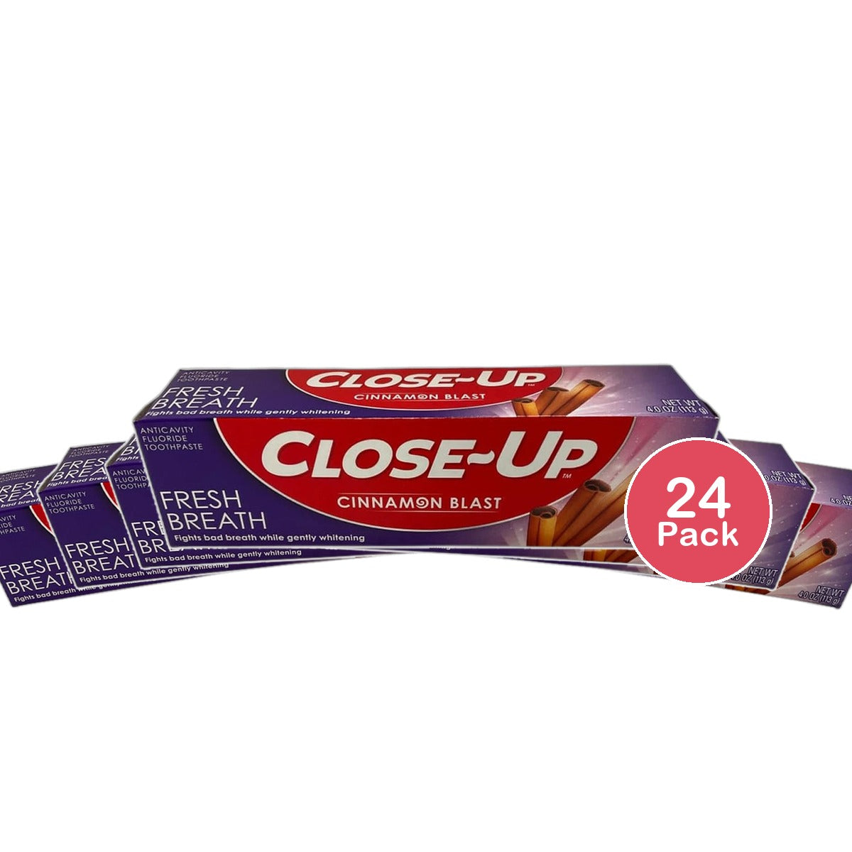 Close Up Red Gel Toothpaste 4Oz (Pack of 24)