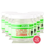 Clubman Pinaud Styling Gel Clear 16 Oz (Pack of 12)