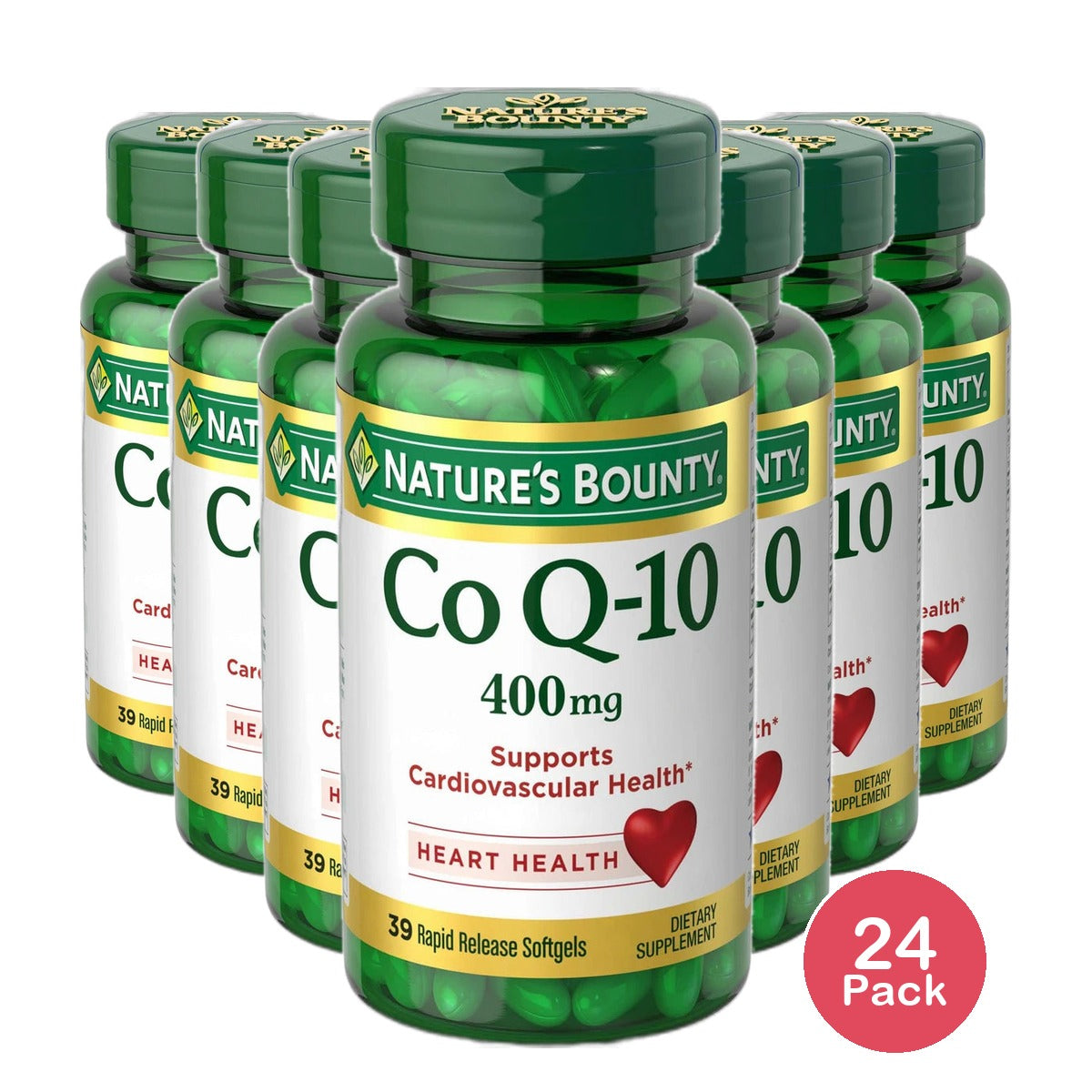Co Q-10 (Coenzyme Q-10) 400 Mg Super Potency Cardio Supplement Softgels30 Ea (Pack of 24)