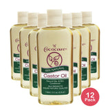 Cococare 100% Castor Oil 4 oz (Pack of 12)