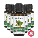 Cococare 100% Natural Peppermint Oil 1 oz (Pack of 12)