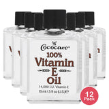 Cococare 100% Vitamin E Oil 0.5 oz (Pack of 12)