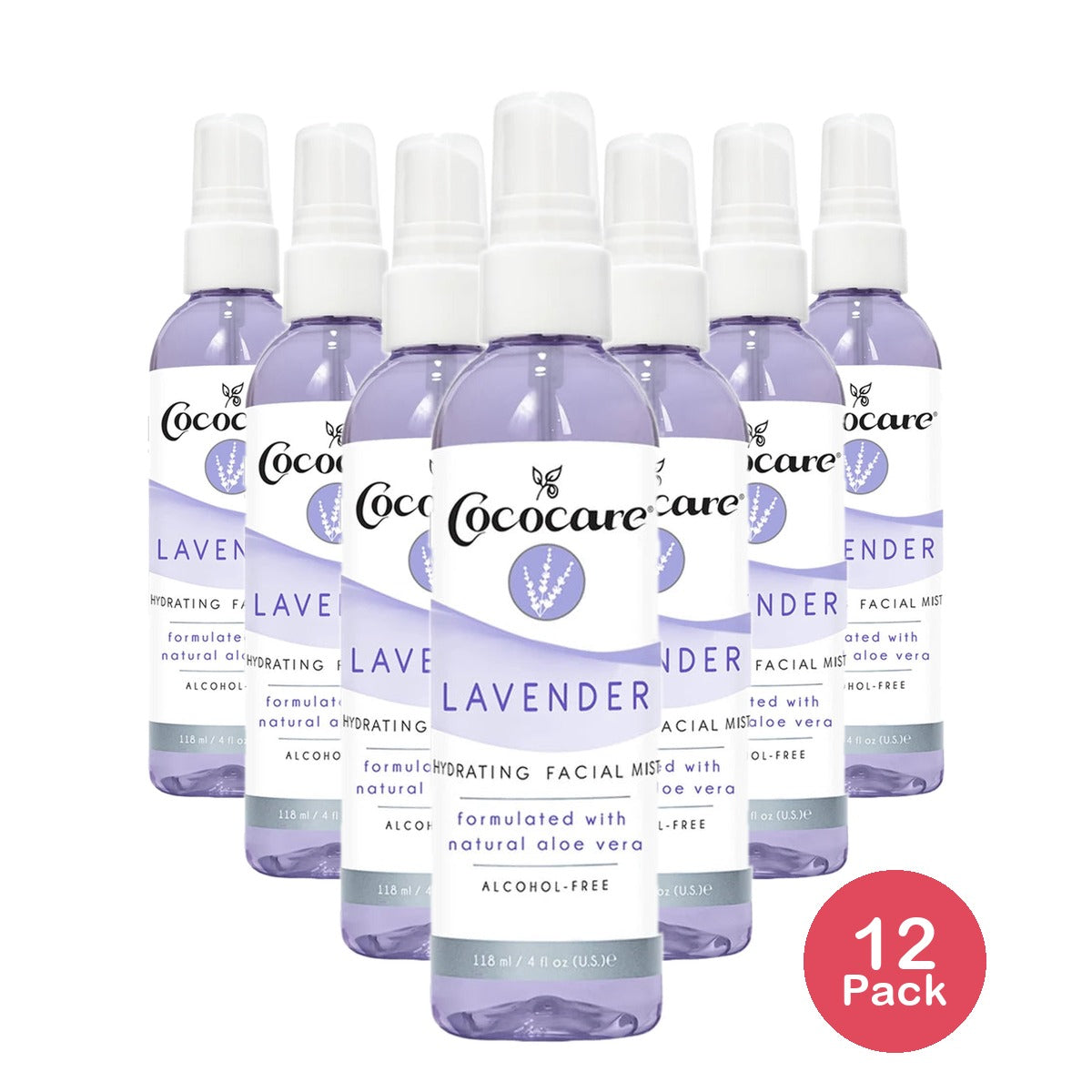 Cococare HG2783025 4 fl oz Hydrating Lavender Face Mist (Pack of 12)