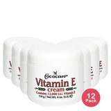 Cococare Vitamin E Cream 4 Oz (Pack of 12)