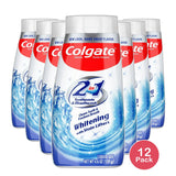 Colgate 2-In-1 Toothpaste And Mouthwash Whitening 4.6Oz (Pack of 12)