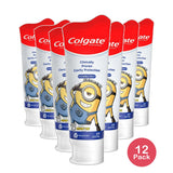 Colgate Kids Toothpaste Bubble Fruit Minions 4.6Oz (Pack of 12)