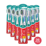 Colgate Manual Toothbrush with Tongue and Cheek Cleaner Medium 2.88oz (Pack of 36)